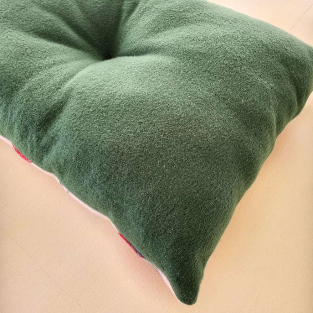 Plush Strawberry Cat Bed Dog Bed Pet Bed Handmade